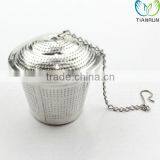 Hot Selling High Quality Durable Tools Stainless Steel Basket Shape Tea Infuser thumbnail-1