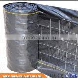 Woven Black 14 Gauge Landscape Fabric Welded Wire Mesh and PP Landscape Fabric Silt Fence(UV Resistance)
