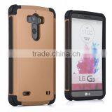 For LG G3 Muti-tone TPU/PC Hard Case