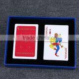 Hottest Sell Custom Playing Cards Type Linen-embossed Playing Cards Glossy Lamination 100% Pvc Playing Cards ---DH20568