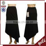 2016 S/S New Pattern Side Long Arabic Style Skirt Solid Maxi Skirt thumbnail-1