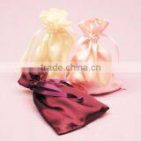 Drawstring Satin Bag