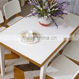 Modern Functional High Glossy White Wooden Dining Table in Dining Room Set Furniture / Dining Table/dining Chair thumbnail-2