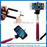 2016 Novelty Design Self Handheld Stick Monopod,Wired Audio Cable Take Pole thumbnail-2