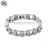 Facetory Price 2016 New Trends 316l Stainless Steel Men's Bycicle Bike Chain Bracelet Motorcycle Man Jewelry