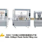 Automatic Oral Liquid Plastic Bottle Filling Line, (20-500ml, 5000-7200bph) thumbnail-1