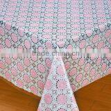 Vinyl Lace Table Cloth Fiber Optic Table Cloth thumbnail-1