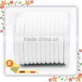 Outside Machine Italian Stitch Nappa Sheepskin Leather Cord 8mm White Color thumbnail-2