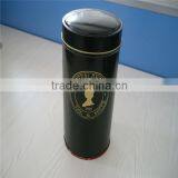 Three-part Series Round Metal Tin Case for Tea/coffee