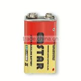 high quality Super Alkaline Battery 9V 6LR61