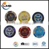 Wholesale High Quality Poker Chips Custom Logo Poker Chip Free Poker Chips Made in China thumbnail-3