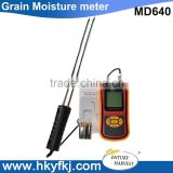 paddy rice moisture meter with temperature monitor