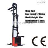 4.5m 1.5Ton Electric Lifting Stacker