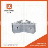 Zinc Alloy 90 Glass to Glass Shower Bracket With Bevelled Edge thumbnail-3