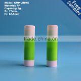 3g Cosmetic Lip Stick Tube,3ml Lip Balm Case