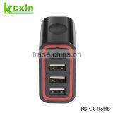 AC Power Adaptor EU US Plug 4 Port USB Wall Charger 2.4A for Mobile Phone Digital Products thumbnail-3