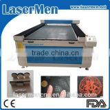 co2 fabric laser cutting machine / co2 laser cutter made in China LM-1325
