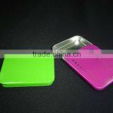 Blank Mint Tin Box With Sliding Lid