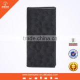 Guangzhou Factory 100% Real Cow Leather Long Style Business Card Holder Fahion Man Wallet