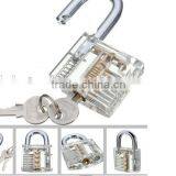 Hot Pick Cutaway Inside View Padlock Lock For Locksmith Practice Training Skill Transparent Practice Padlock thumbnail-3