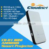 1080P DLP High Resolution Projector With 1000 Lumens