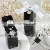 Crystal Ring Wine Bottle Stopper for Wedding Gifts thumbnail-1