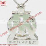 Factory Offer Fashion 925 Silver Alphabet Pendant thumbnail-1