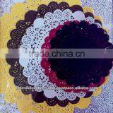 Colored Round Paper Doilies thumbnail-1