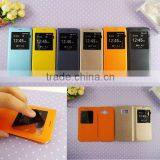 Fashion View Single Window Smart Leather Phone Case for Samsung Galaxy S6 S6 Edge Wholesale thumbnail-1