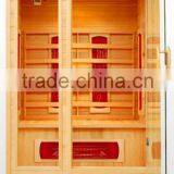 2 Person Infrared Sauna Ceramic Canada Hemlock Beauty Equipment thumbnail-1