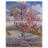 ROYI ART Van Gogh Oil Painting handing on wall decor of Peach Tree in Bloom (in memory of Mauve)