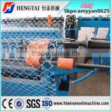 PLC Control Chain Link Fencing Machine China Factory/Double Wire Chain Link Fence Machine
