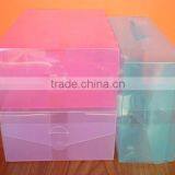 Clear Plastic Color Shoe Box thumbnail-1