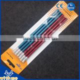 HIGH QUALITY GRAPHITE PENCIL WITH ERASER IN BLISTER CARD