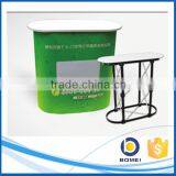 Folding Aluminum Expo Pop up Display Counter, Advertising Pop up Promotion Table