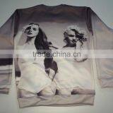 New Style Black Custom Printed Sweatshirt/Hoodies Sweatshirts /Crewneck Sweatshirt thumbnail-1