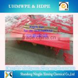 Cutting HDPE wear strip/HDPE wear resistant strip and slat/ impact resistant plastic strip