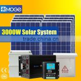Moge 3kw off grid solar panel electricity generating system