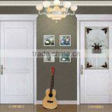Latest Design Interior PVC Coated MDF Wooden Doors for Rooms