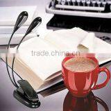 Book Reading Lamp With Dual Head and 8 LED Flexible LED Working Light Best Suited For Bed Reading BBQ Grilling Desk Travel