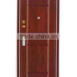 Red Color Steel Entry Doors thumbnail-1