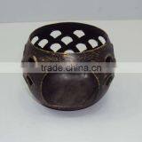 COLORED IRON VOTIVE HOLDER