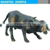 Plastic Animal Model Wild Animals African Buffalo Figures Toys thumbnail-2