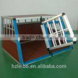 Easy Assembly Eco-friendly Factory Direct Sale Aluminium Double Door Dog Kennel thumbnail-4