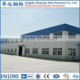 Fireproof Prefabricated Steel Workshop With 5 Tons Crane