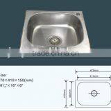 47x41cm Cheapest Stainless Steel Kitchen Sink for Wash thumbnail-2