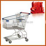 The Galvanized Coating Asian Suppermarket Trolley Cart, Shopping Cart