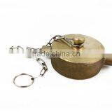 Brass ANSI Type Fire Hydrant Cap With Chain thumbnail-1