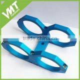 Universal CNC Billet Aluminum Fuel Oil Pump Double Fuel Pump Mounting Bracket thumbnail-2