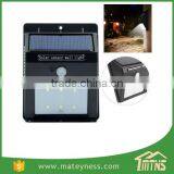 8 LED Solar Sensor Outdoor Wall Light thumbnail-4